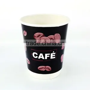 Wholesale Double Wall Paper Coffee Cups Paper Coffee Cups With Lids thumbnail-2