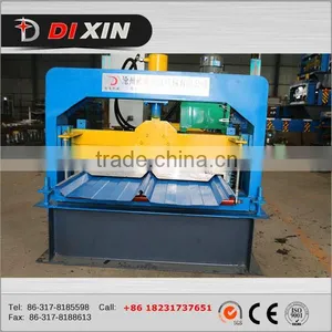 Aluminium mg mn Alloy Bemo Stand Seaming Roof Panel Roll Forming Machine thumbnail-3