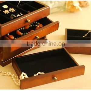 China Wooden Custom Jewelry Box for Jewelry thumbnail-4
