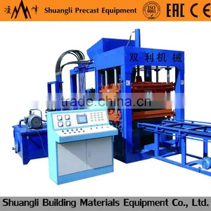 Soil Cement(QT8-15)/Brick Machine Manufacturer/cheap Roof Tile Machine/paver Block Machine thumbnail-1