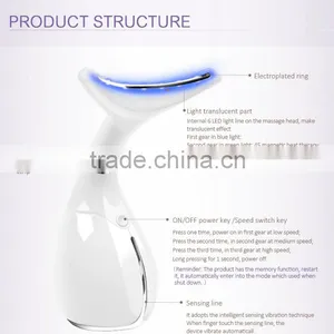Electric Hanheld Dolphin Shaped Massager Vibrator for Neck Massage thumbnail-1
