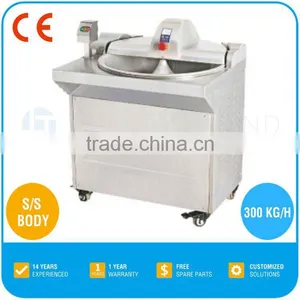 Bowl Cutter Machine - 25 Liters, CE, Stainless Steel Body, QS630 thumbnail-1