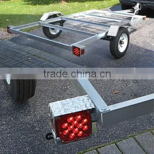 Large Fishing Kayak Hunting Motorcycle Aluminum Utility Trailer Kit 4 ft x 8 ft thumbnail-5