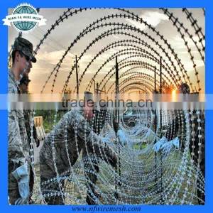Razor Barbed Wire/barbed Wire Concertina (factory) thumbnail-2