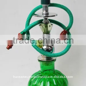 Manufacturer & Exporter of Hookah Shisha Green Glass - 7349 thumbnail-1