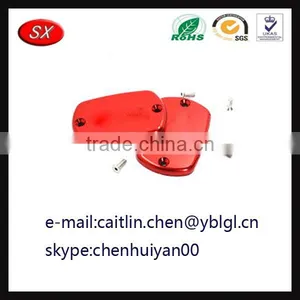 Dongguan Precision Metal Motorbike Tank Cover CNC Brake Fluid Reservoir Cap thumbnail-1