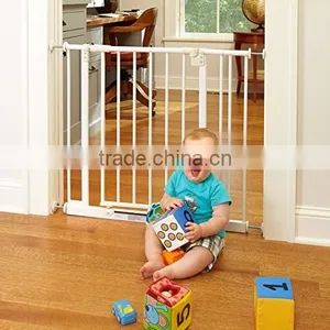 Custom Logo Wholesale Pet Gate Children Safety Door Gate to the Dogs thumbnail-3