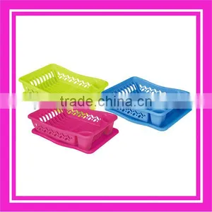 Dish Holder and Plastic Dish Rack and Dish Rack With Lid thumbnail-1