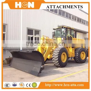 HCN Brand BM18 Series Wheel Loader Mounted Snow Blade Attachment thumbnail-6