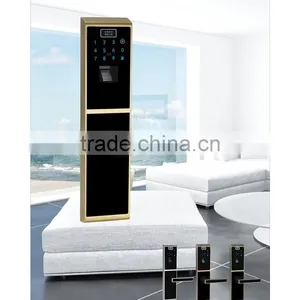 Low Static Power Consumption Automatic Repair and Memory Red Bronze Smart Door Lock thumbnail-2