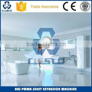 CE STANDARD ABS PMMA BOARD EXTRUSION MACHINERY thumbnail-3