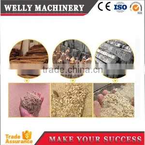 Wood Chips Hammer Crusher 12 Hammers and 4 Blades thumbnail-5