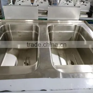 Gas Temperature-controlled Fryer 2-tanks & 2-basket Gas Fryers GF-72A thumbnail-3