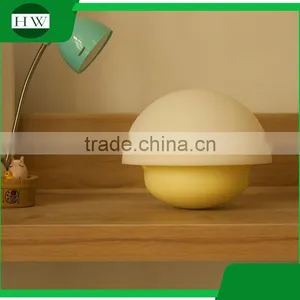7 Color Battery Powered & USB Dimmable LED Night Light Mushroom Shaped and Tumbler Colorful Bedside Touch Sensor Kids Lamp thumbnail-2