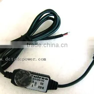 12v to 5v, 12v to 5V USB Power Converter, 8-22v Variable dc Converter 5v Output for Vechile Tachograph 3m MI a3 thumbnail-1