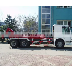 Sinotruk HOWO 6x4 Hook Lift Garbage Truck thumbnail-1