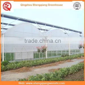 Agriculture Equipment Multi-span 7.2m PE Film Agriculture Greenhouse for Sale thumbnail-1