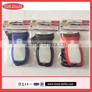2017 Hot Sale Cheap PVC Taschenlamp thumbnail-1