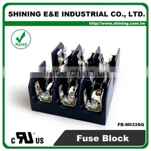 FB-M033SQ Equal To Bussmann 600V 30 Amp 3 Pole 10x38 Midget Fuse Box thumbnail-3