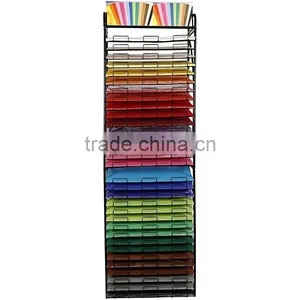 Multilevel Wire Metal Gift Wrapping Paper Display Stand thumbnail-1