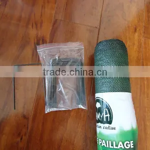 Anchor Pins for Frost Cloth, Weed Mat, Dog Fence, Landscape Sod Staples thumbnail-1