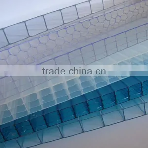 100% Virgin Ten Years Guarteen Polycarbonate Hollow Sheet thumbnail-2