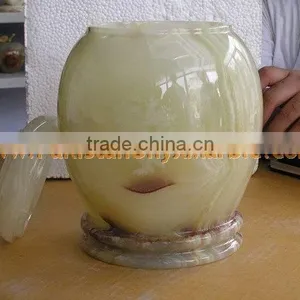BEST PRICE PAKISTAN SUPPLIER URNS ONYX MARBLE HANDICRAFTS thumbnail-2
