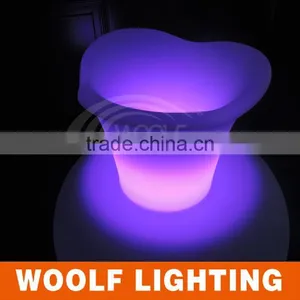 Electronic Illuminated Led Flower Pots Remote Control Led Flower Pot thumbnail-6