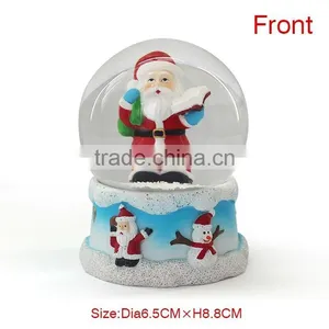 Walmart Christmas Santa LED Snow Globe thumbnail-2