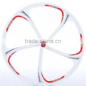 26inch 5 Spoke Lightest Strongest Magnesium Alloy Bike Wheel /fixed Gear Type Hub Bike Wheel thumbnail-4