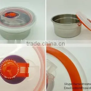 Stainless Steel Non-magnetic Fresh Keeping Box thumbnail-1
