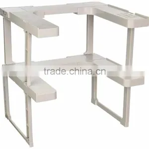 Plastic Spicy Shelf Saving Space Cabinet Spice Bottle Organizer Shelf thumbnail-2