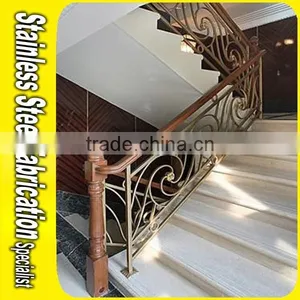 Modern Design Floor Mounted Stainless Steel Stair Aluminum Baluster thumbnail-4