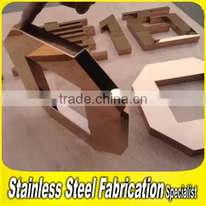 Logo Sign 3D Stainless Steel Letter Sign Metal Sign thumbnail-2