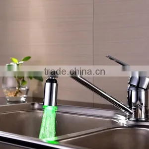 Innovative Glow Temperature Sensor LED Water Stream Temperature Control Faucet Tap 3 Colors thumbnail-3