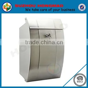 Wall Mounted Stainless Steel MailBox Letters Container thumbnail-1