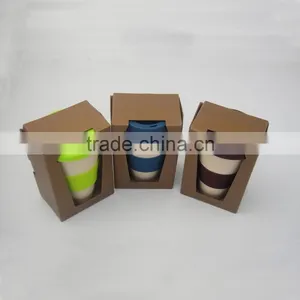OEM/ODM Bambo Fiber Made Coffee Cup With Safety Guarantee thumbnail-1