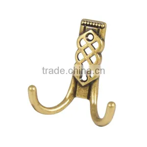 Antique Brass Metal Hat Hook thumbnail-1
