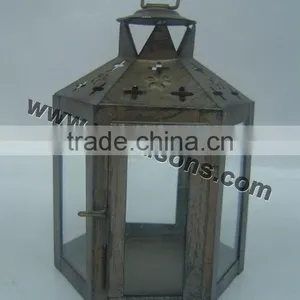 Colorful Windproof Outdoor Camping Metal Lantern thumbnail-2
