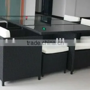 Rattan Table and Chair Sets for Restaurant/garden thumbnail-3