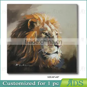 Custom Lion Painting thumbnail-1