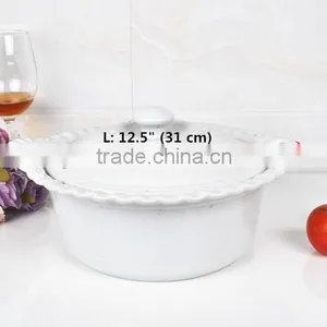 12.5" Ceramic Round Comal thumbnail-3