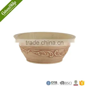 Round Coloful Hotel Decorative Large Tree Planter Pot thumbnail-3