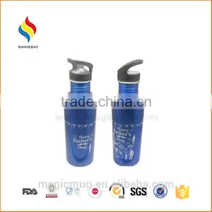 550ml Custom Printing Aluminium Sports Water Bottle thumbnail-3
