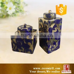 Hand Painting Chinese Antique Porcelain Flower Vase for Home Decor thumbnail-1