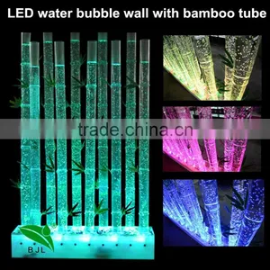 Water Bubble Pillar Led Water Tube Bamboo Acrylic Tube thumbnail-1