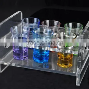 Barware High Quality Clear Acrylic Wine Bottle Holder thumbnail-3