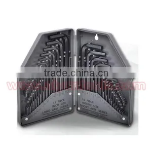 30 in 1 Precise Manual Tool Set Allen Key Set Inner Hex Key Wrench 0.7-10mm thumbnail-4
