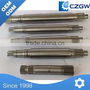 OEM CNC Machining-Chemical Machinery Parts-Shaft-Spline-Worm-002 thumbnail-2