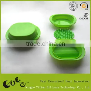Silicone Soap Box With 3 Parts thumbnail-1